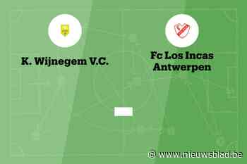Wedstrijd tussen VC Wijnegem B en Los Incas afgelast