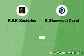 Wedstrijd tussen Kasterlee en Blauwvoet Oevel afgelast