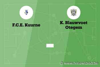 Wedstrijd tussen FCE Kuurne en Blauwvoet Otegem afgelast