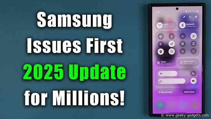 Samsung’s First 2025 Update: What’s New for Galaxy Phones?