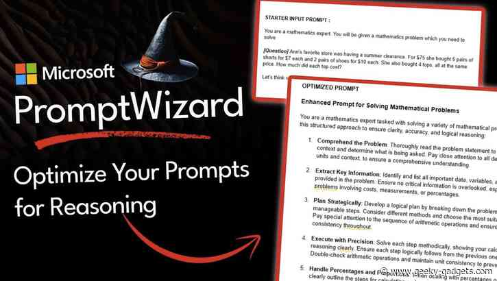 Boost AI Accuracy Instantly with Microsoft’s Prompt Wizard