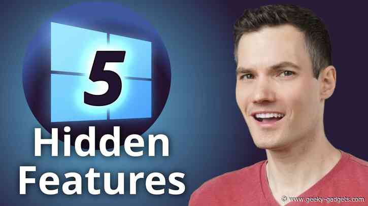 5 Secret Windows Tools You’re Not Using : But Should Be!