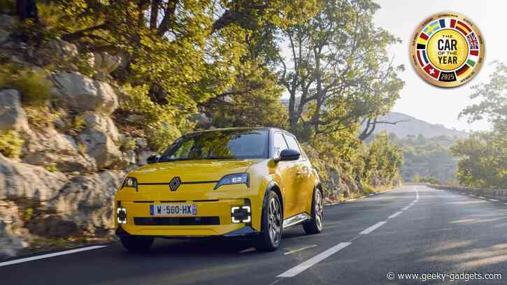 Renault 5 E-Tech Electric Crowned Car of the Year 2025!
