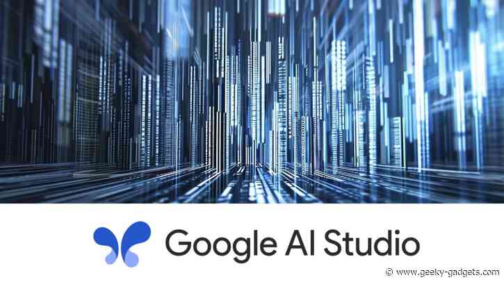 Google AI Studio – The Future of Learning Is Here