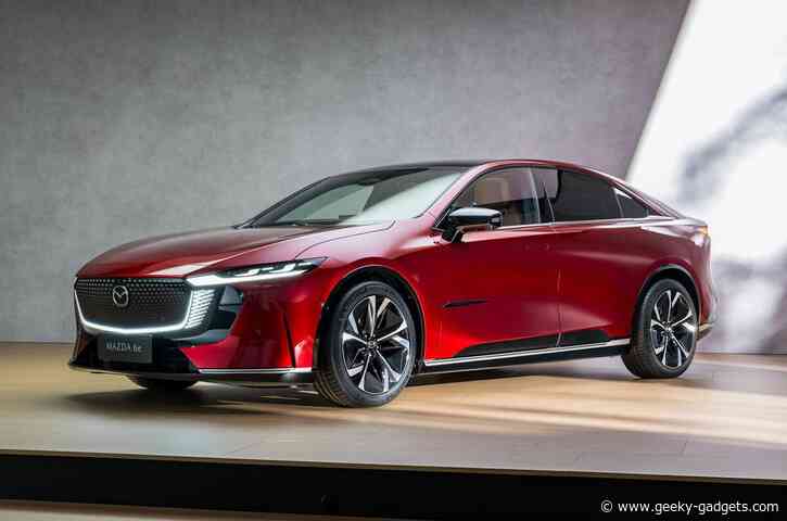 Mazda6e EV Makes European Debut at Brussels Motor Show
