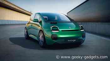 Renault Unveils New Twingo E-Tech Electric Prototype