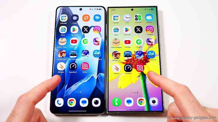 Speed Test: OnePlus 13 vs. Samsung Galaxy S24 Ultra