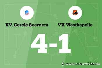 VVC Beernem wint thuis van VV Westkapelle, mede dankzij twee treffers Van Eygen