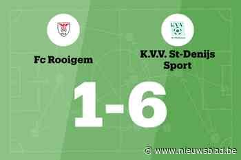 KVV Sint-Denijssport B overklast FC Rooigem