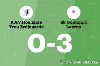 SK Ooidonck Leerne wint tegen HT Zwijnaarde B door treffers van Kutlu
