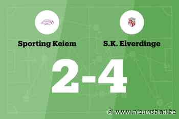 Roelens maakt twee goals voor SK Elverdinge in wedstrijd tegen Sporting Keiem