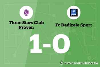 Huvelie is goud waard voor TSC Proven tegen FC Dadizele Sport
