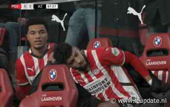 Gezicht van Ismael Saibari staat op onweer na doelpunt van Luuk de Jong
