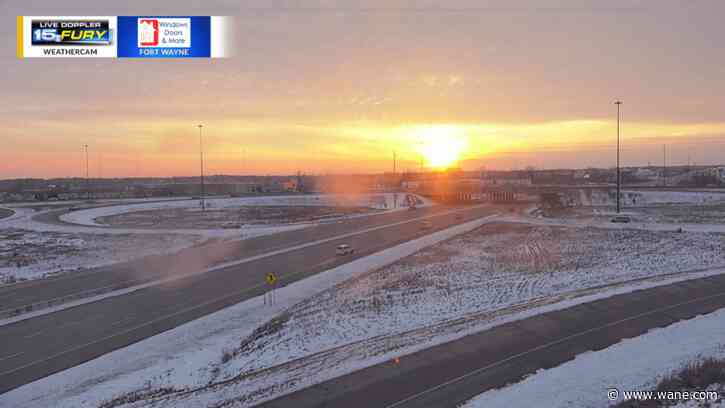 Quiet evening with a nice sunset