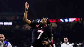 Wilder Start der NFL-Playoffs: Texans schocken Chargers mit Zwei-Punkte-Touchdown