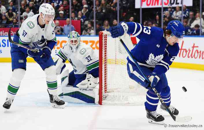 Canucks overcome travel woes to down Maple Leafs 3-0