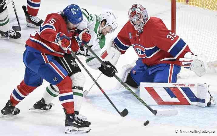 Robertson scores shootout winner, Stars edge Canadiens 2-1 for seventh win in a row