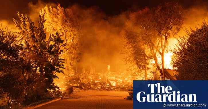 Weather tracker: powerful Santa Ana winds fuel California wildfires