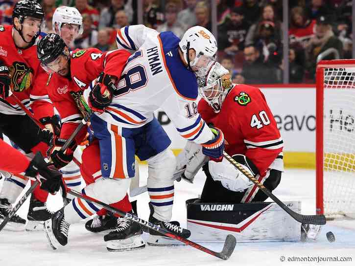 Player grades: Slow-starting Edmonton Oilers storm back to win by committee in Chicago
