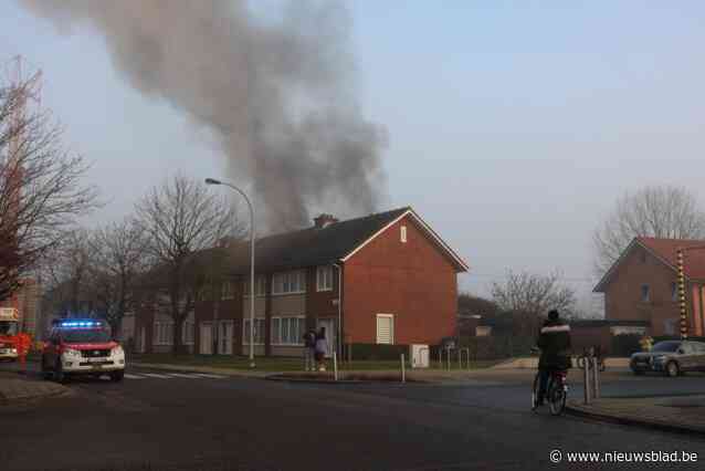 Brand in achterbouw maar zonder slachtoffers