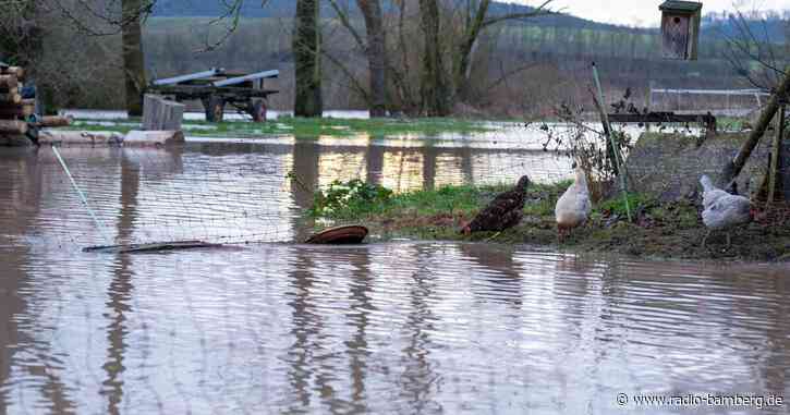 Teils Entwarnung bei Hochwasserlage in Franken