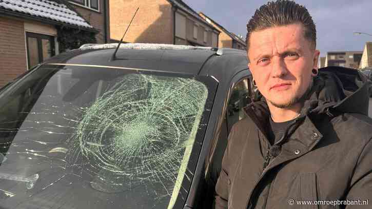 Jongens gooiden steen op autoruit, Kevin komt met schrik vrij