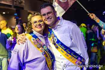 Prins Yoni (22) en Miss Bette Lieselot (25) geven startschot voor carnaval