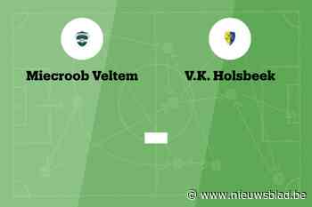 Wedstrijd tussen Miecroob Veltem B en Holsbeek B afgelast