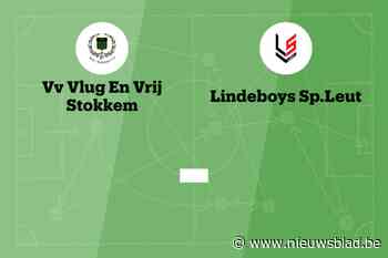 Wedstrijd tussen Stokkem B en Leut afgelast