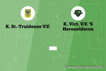 Wedstrijd tussen STVV B en s Herenelderen afgelast