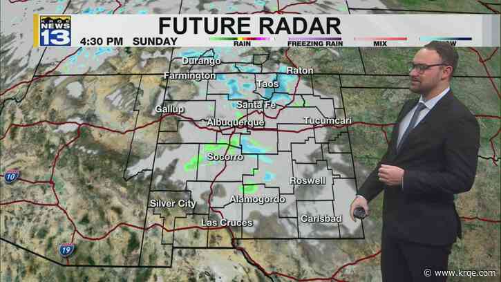 Light snow for some through Monday morning