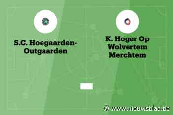 Wedstrijd tussen SC Out-Hoegaarden en HO Wolvertem Merchtem afgelast