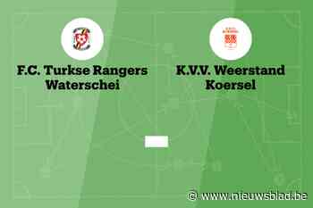 Wedstrijd tussen Turkse Rangers en Koersel afgelast
