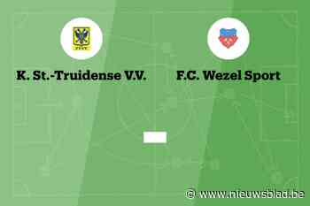 Wedstrijd tussen STVV B en Wezel Sport afgelast