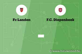 Wedstrijd tussen FC Landen B en Diepenbeek B afgelast