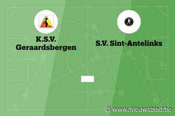 Wedstrijd tussen KSV Geraardsbergen en SV Sint-Antelinks afgelast