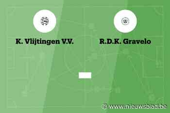 Wedstrijd tussen Vlijtingen en Gravelo afgelast