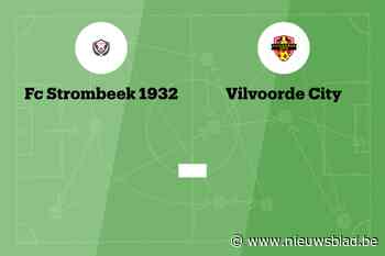Wedstrijd tussen Strombeek 1932 en Vilvoorde City afgelast