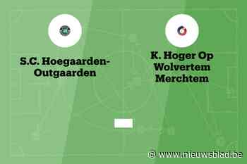 Wedstrijd tussen SC Out-Hoegaarden en HO Wolvertem Merchtem afgelast