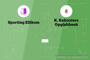 Wedstrijd tussen Ellikom en Opglabbeek B afgelast