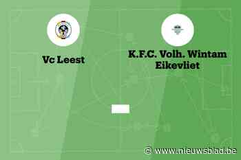 Wedstrijd tussen Leest en Wintam afgelast