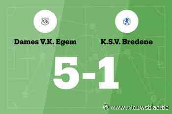 Winnende reeks van SV Bredene B eindigt na wedstrijd tegen DVK Egem