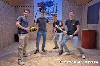 Jong geweld uit Kortemark neemt oudste Belgische rage room Wreck it over