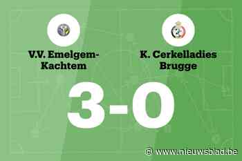 Overduidelijke zege voor VV Emelgem-Kachtem tegen Cerkelladies Brugge B