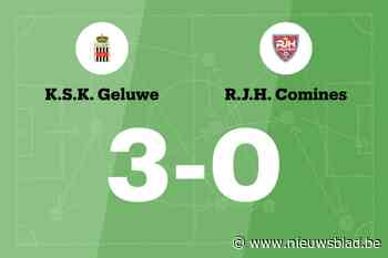 Dezitter maakt twee goals voor SK Geluwe in wedstrijd tegen R.J.H. Comines
