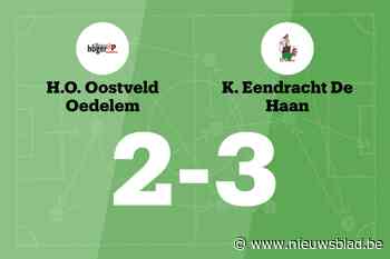 Eendracht De Haan wint ook van HO Oedelem