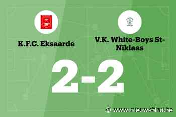 Winnende reeks van FC Eksaarde eindigt na wedstrijd tegen VK White Boys Sint-Niklaas