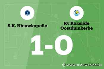 Duffield bezorgt SK Nieuwkapelle zege tegen KV Koksijde Oostduinkerke B