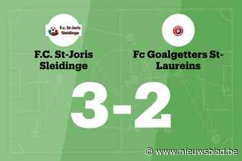 FC Sleidinge wint thuis van FCG Sint-Laureins