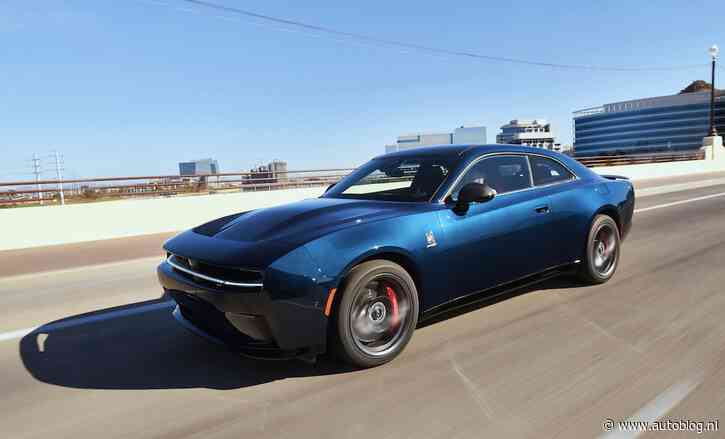 Elektrische Dodge Charger verkoopt niet, tienduizenden Dollars korting